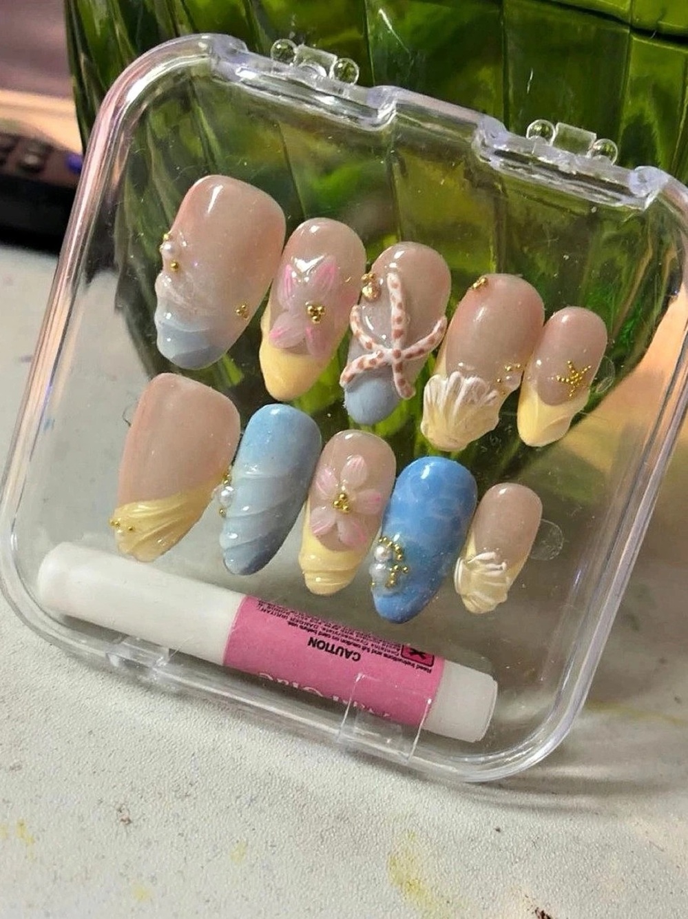 Custom Press-On Nails made by me!